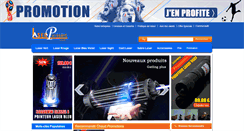 Desktop Screenshot of laserpuissant.com